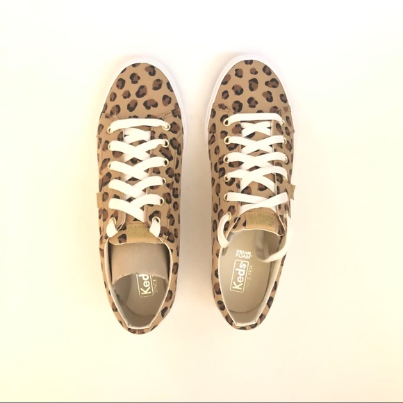 keds jump kick leopard
